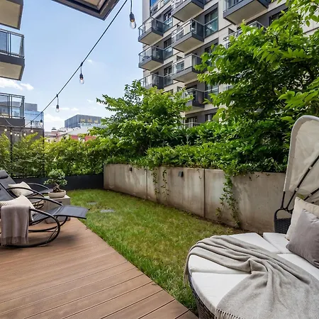 Apartmán Golden - Luxury 2-bedroom, Mennica Residence&144 Varšava